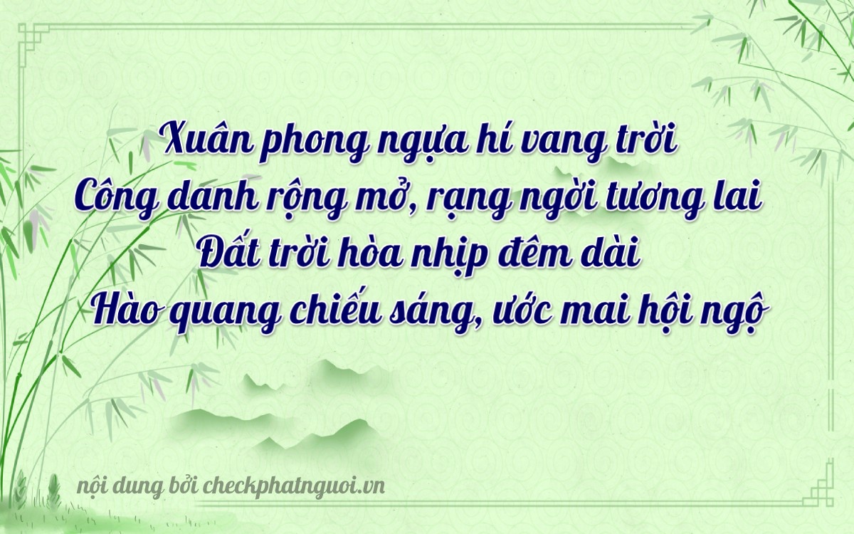 Bài thơ ý nghĩa cho <b>biển số 00068</b> tại website checkphatnguoi.vn