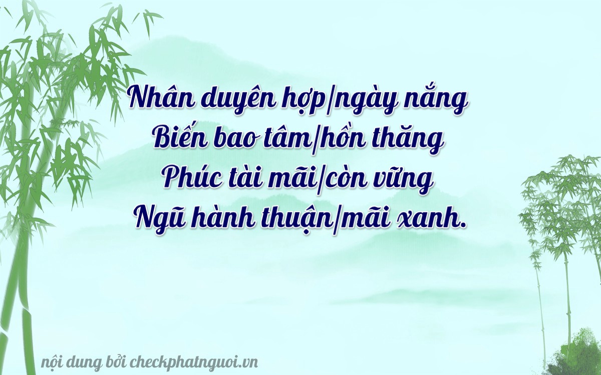 Bài thơ ý nghĩa cho <b>biển số 02514</b> tại website checkphatnguoi.vn