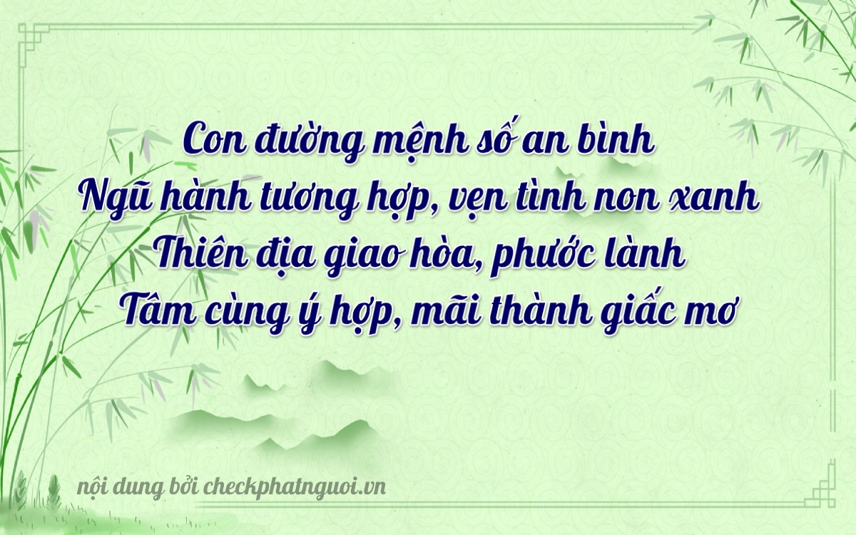 Bài thơ ý nghĩa cho <b>biển số 02628</b> tại website checkphatnguoi.vn