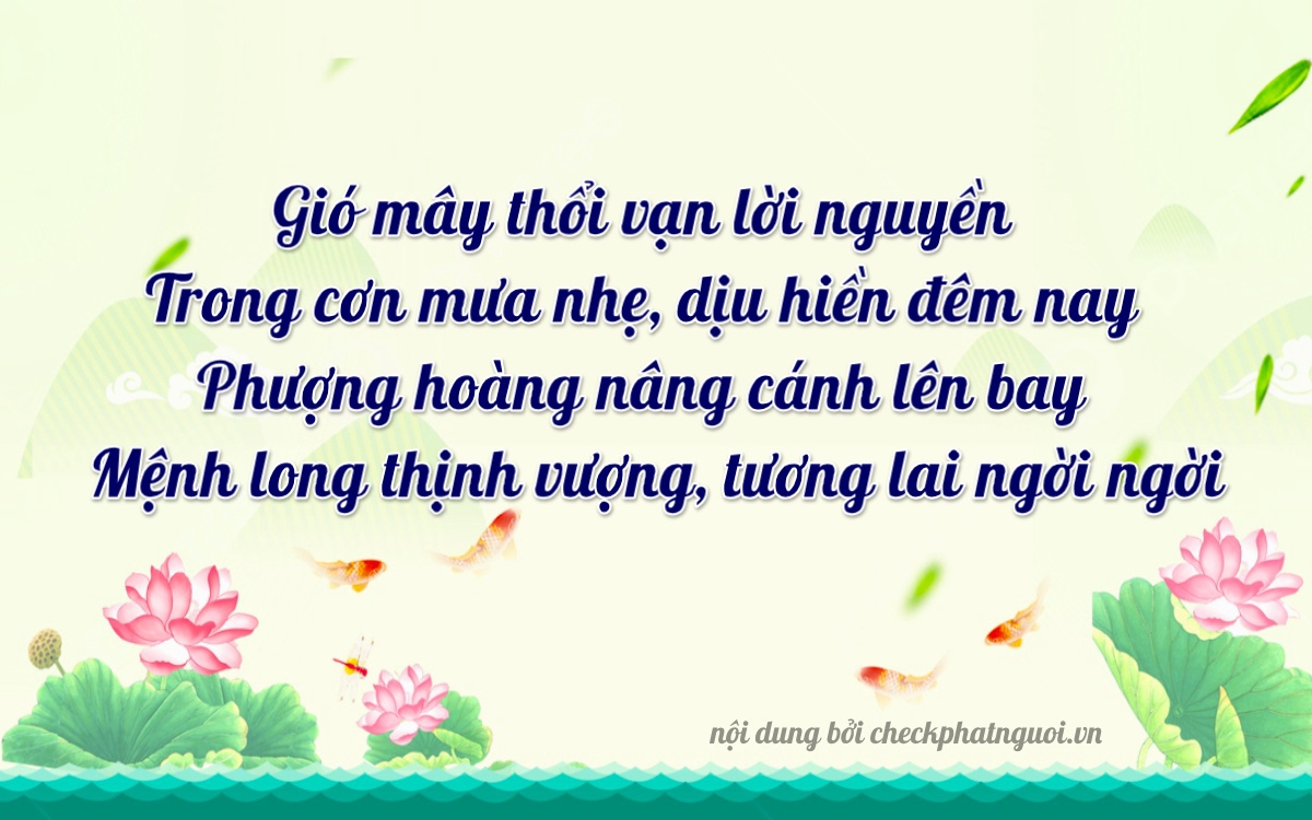 Bài thơ ý nghĩa cho <b>biển số 02779</b> tại website checkphatnguoi.vn