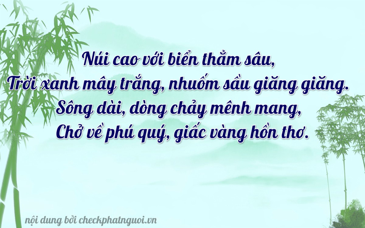 Bài thơ ý nghĩa cho <b>biển số 03434</b> tại website checkphatnguoi.vn