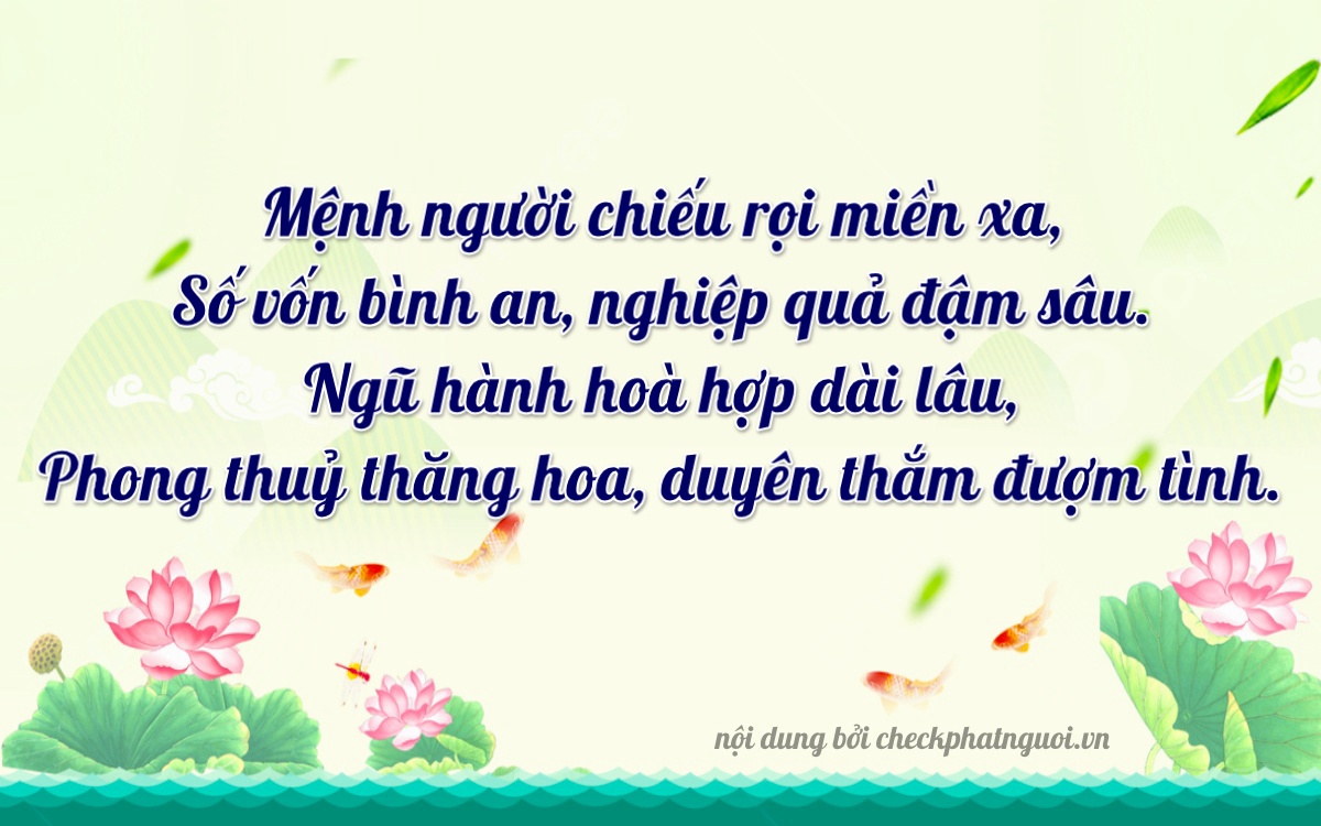 Bài thơ ý nghĩa cho <b>biển số 09956</b> tại website checkphatnguoi.vn