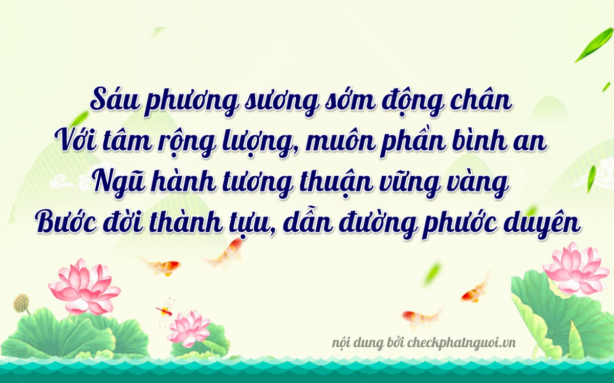 Bài thơ ý nghĩa cho <b>biển số 09968</b> tại website checkphatnguoi.vn