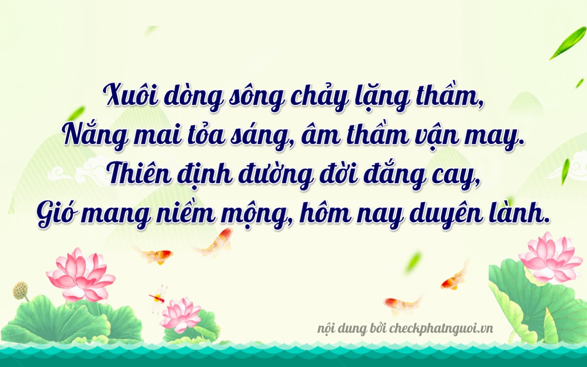 Bài thơ ý nghĩa cho <b>biển số 10213</b> tại website checkphatnguoi.vn