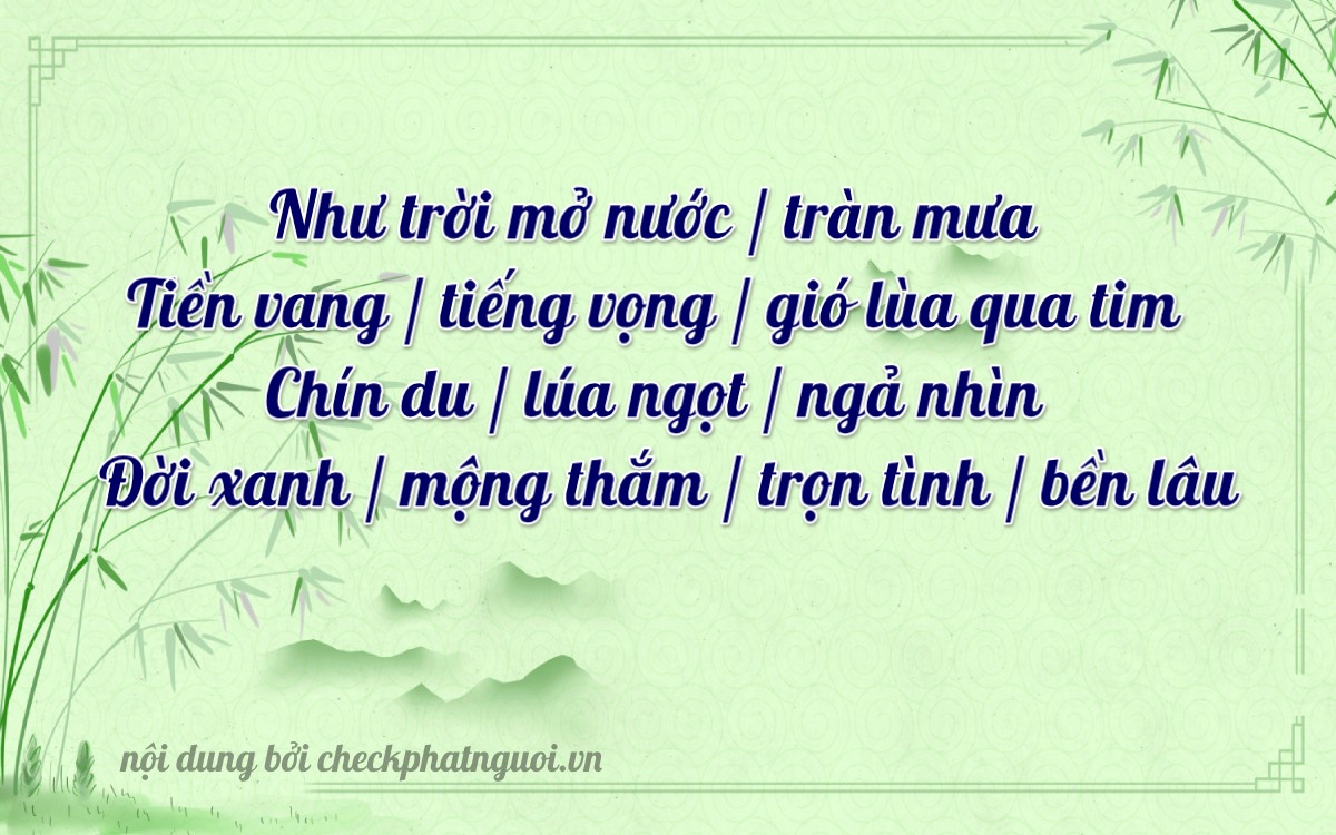 Bài thơ ý nghĩa cho <b>biển số 10500</b> tại website checkphatnguoi.vn