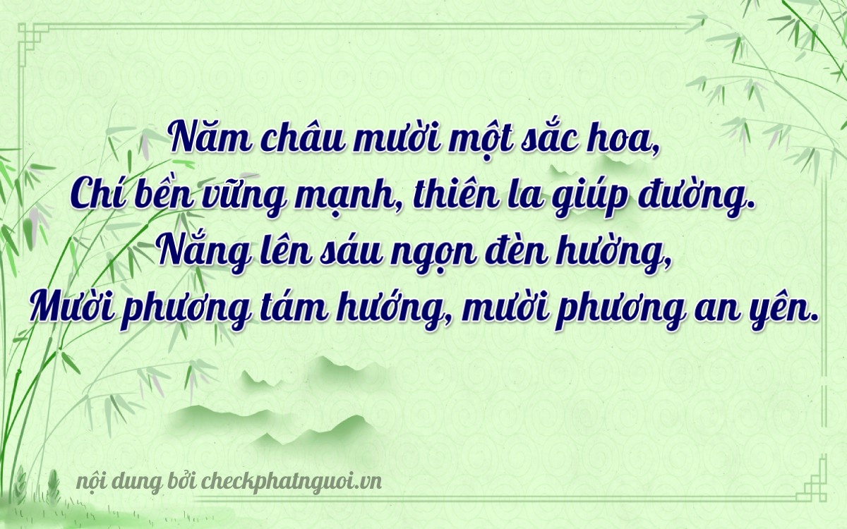 Bài thơ ý nghĩa cho <b>biển số 10675</b> tại website checkphatnguoi.vn