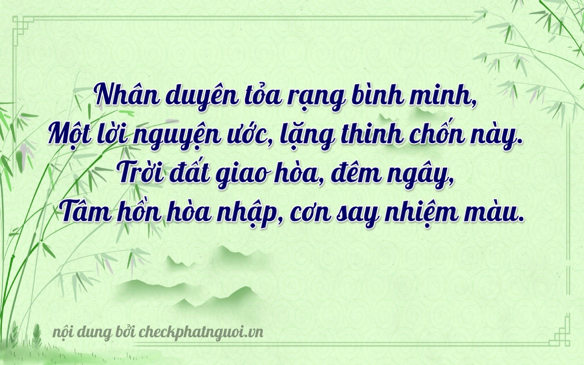 Bài thơ ý nghĩa cho <b>biển số 10812</b> tại website checkphatnguoi.vn