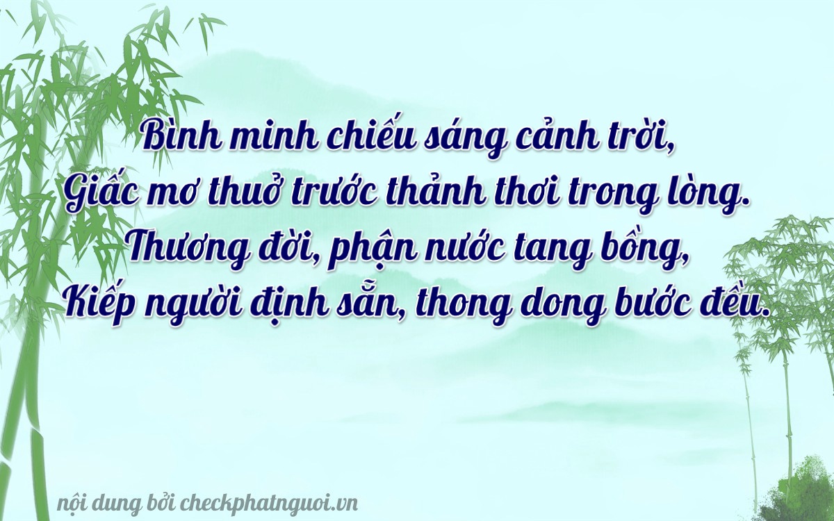 Bài thơ ý nghĩa cho <b>biển số 11544</b> tại website checkphatnguoi.vn