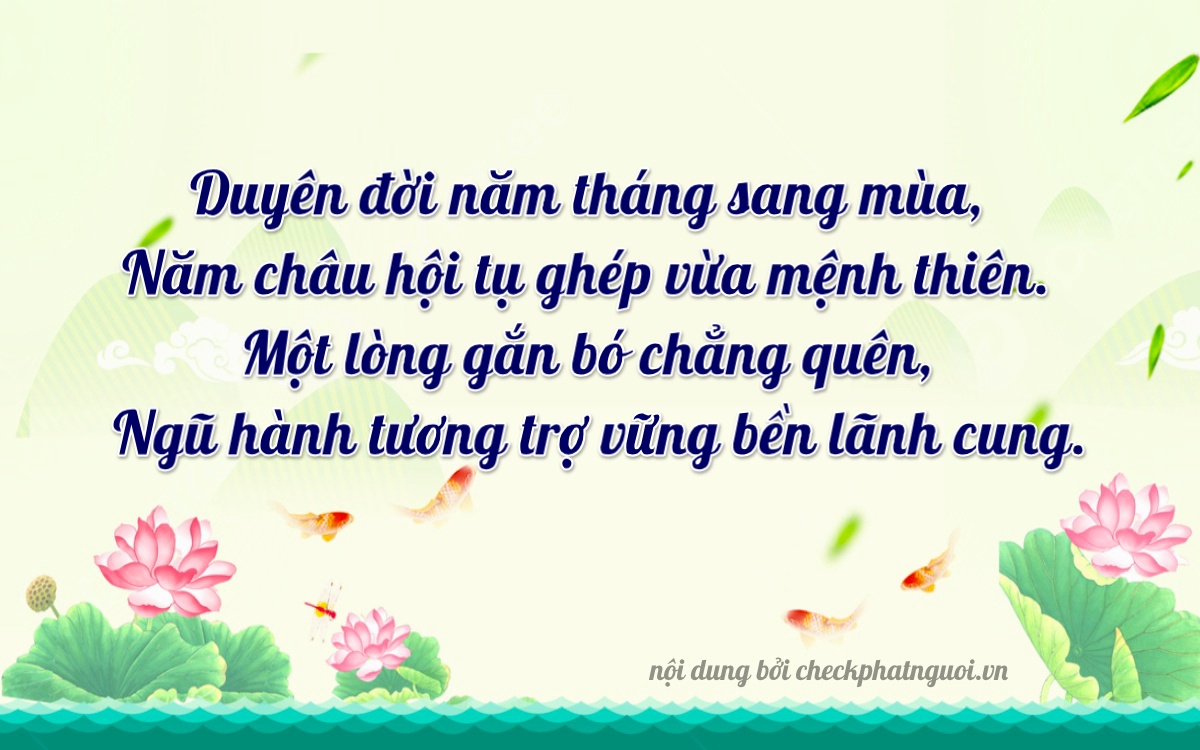 Bài thơ ý nghĩa cho <b>biển số 11A-15555</b> tại website checkphatnguoi.vn