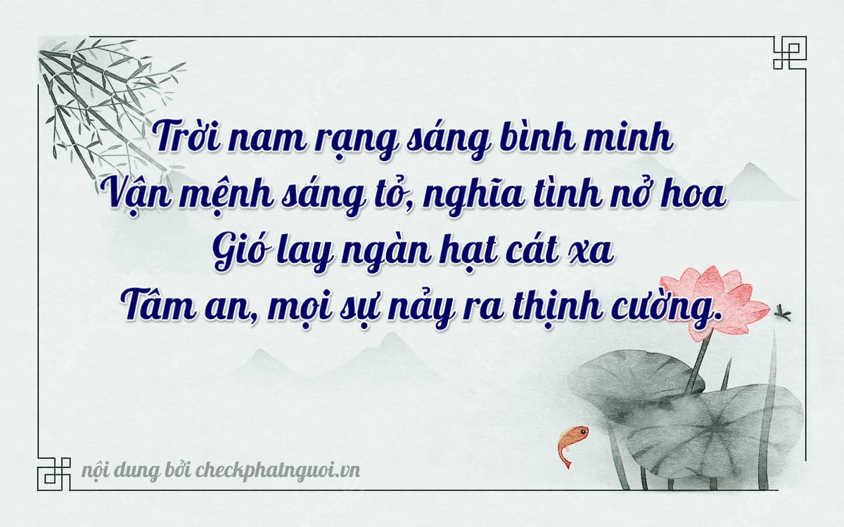 Bài thơ ý nghĩa cho <b>biển số 11AA-09091</b> tại website checkphatnguoi.vn