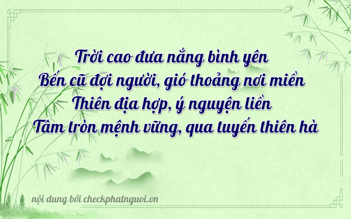 Bài thơ ý nghĩa cho <b>biển số 12212</b> tại website checkphatnguoi.vn