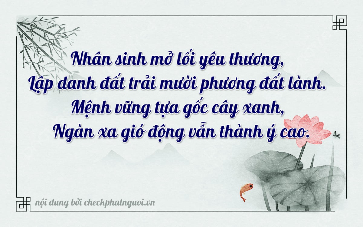 Bài thơ ý nghĩa cho <b>biển số 12A-16653</b> tại website checkphatnguoi.vn