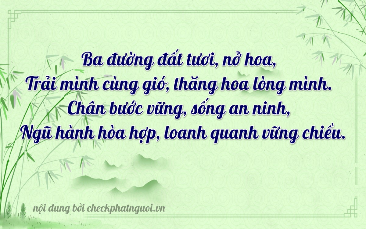 Bài thơ ý nghĩa cho <b>biển số 12AA-32345</b> tại website checkphatnguoi.vn