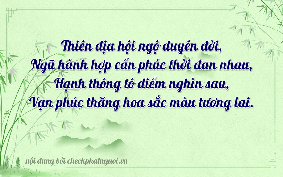 Bài thơ ý nghĩa cho <b>biển số 12C-04108</b> tại website checkphatnguoi.vn