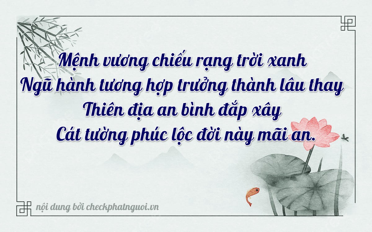 Bài thơ ý nghĩa cho <b>biển số 12H1-34919</b> tại website checkphatnguoi.vn