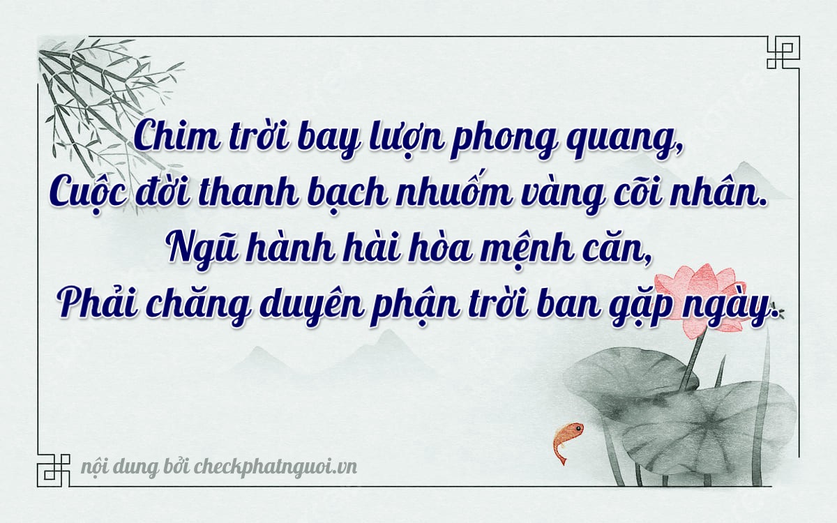 Bài thơ ý nghĩa cho <b>biển số 13816</b> tại website checkphatnguoi.vn