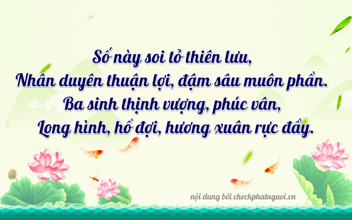 Bài thơ ý nghĩa cho <b>biển số 14124</b> tại website checkphatnguoi.vn