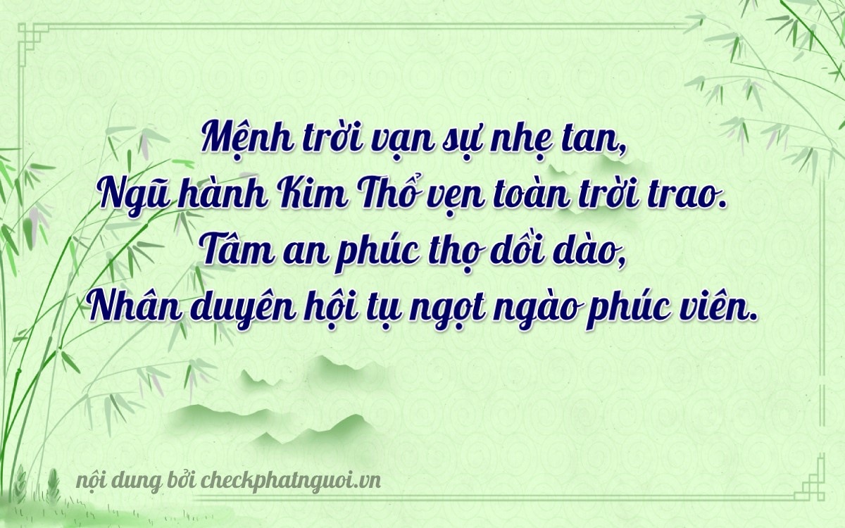 Bài thơ ý nghĩa cho <b>biển số 14533</b> tại website checkphatnguoi.vn