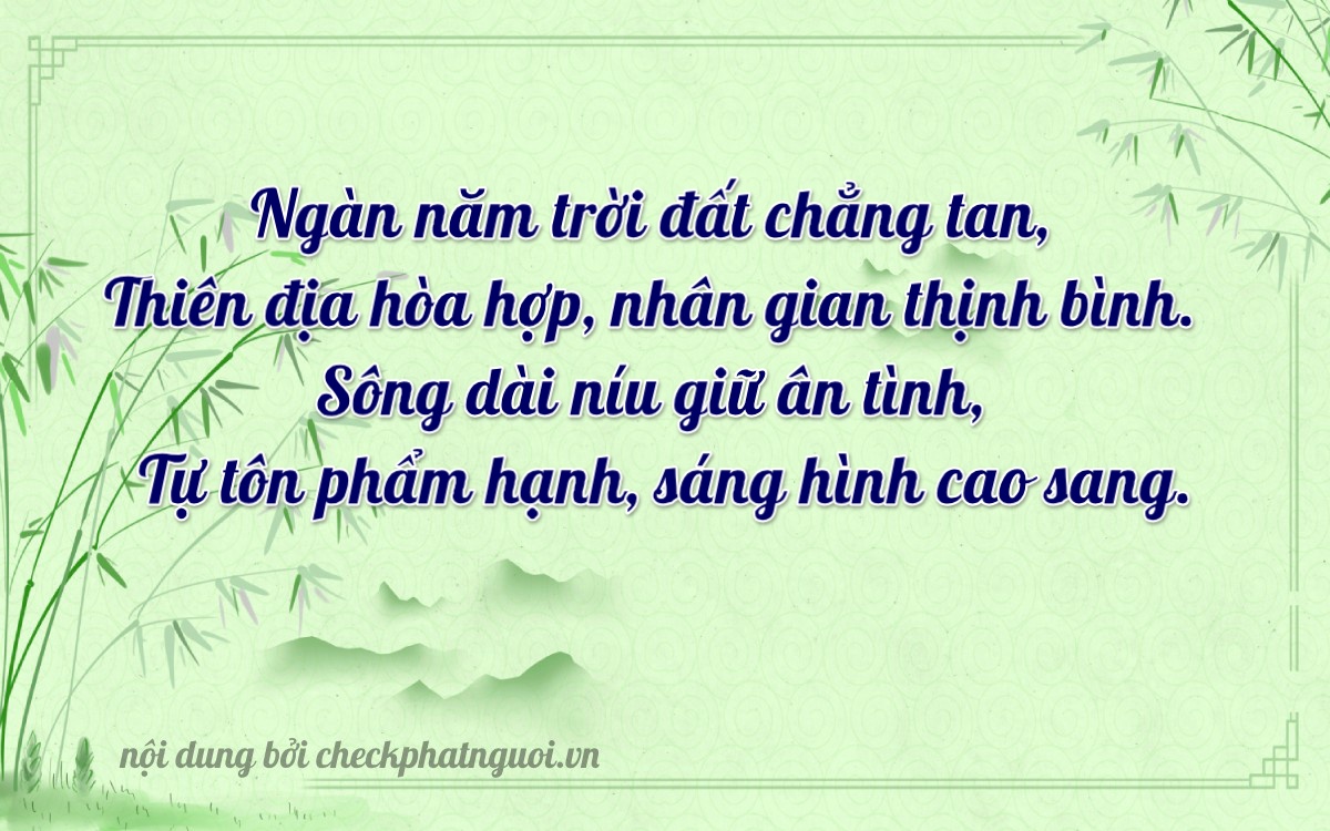 Bài thơ ý nghĩa cho <b>biển số 14A-72229</b> tại website checkphatnguoi.vn