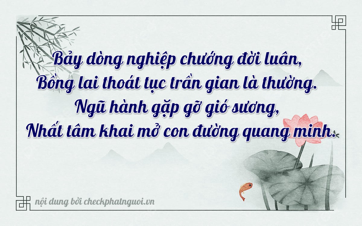 Bài thơ ý nghĩa cho <b>biển số 14A-75521</b> tại website checkphatnguoi.vn