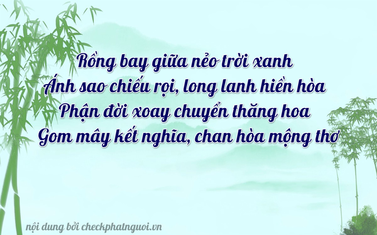 Bài thơ ý nghĩa cho <b>biển số 14C-26333</b> tại website checkphatnguoi.vn