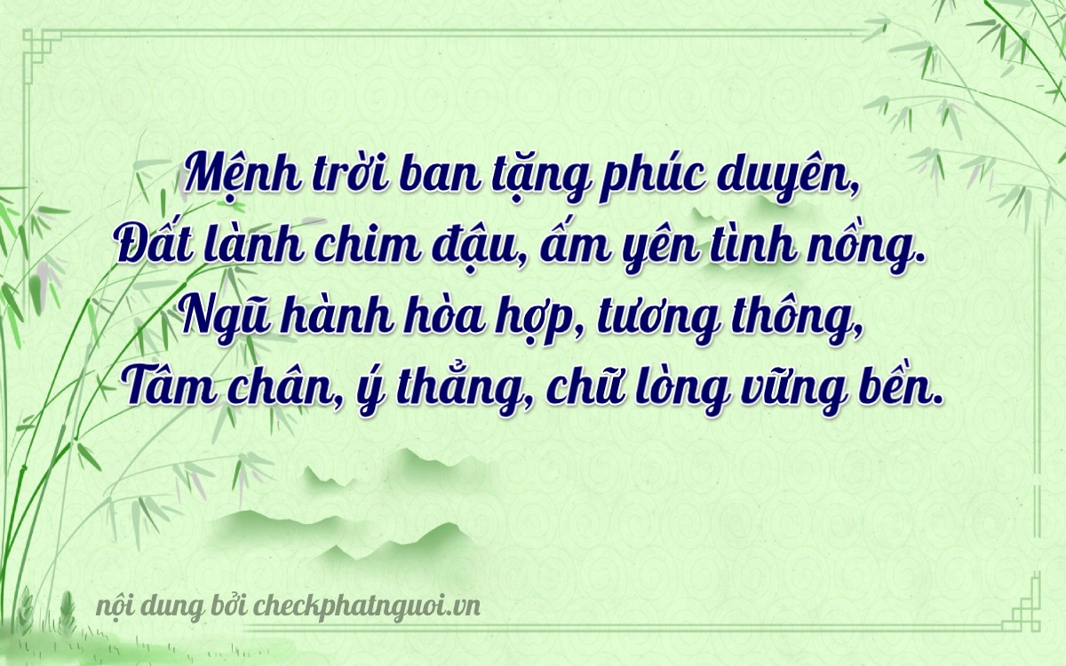 Bài thơ ý nghĩa cho <b>biển số 14S-19144</b> tại website checkphatnguoi.vn