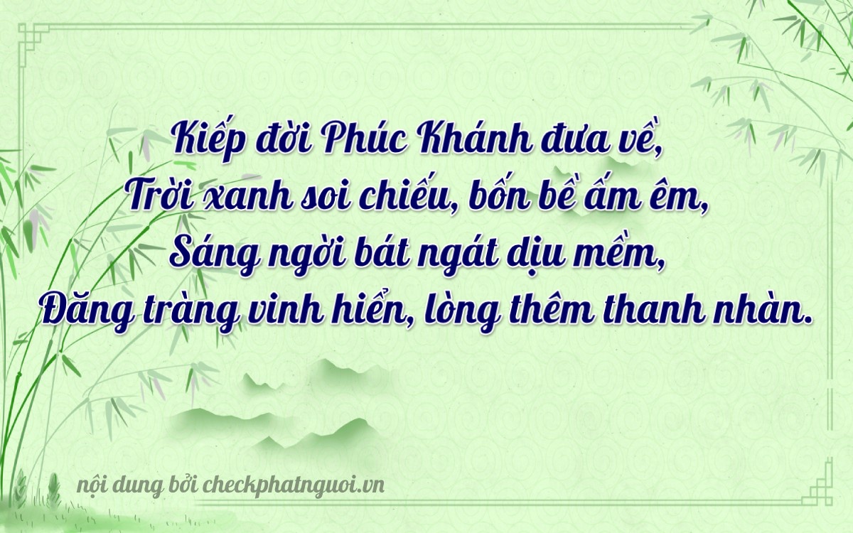 Bài thơ ý nghĩa cho <b>biển số 14Z1-55555</b> tại website checkphatnguoi.vn