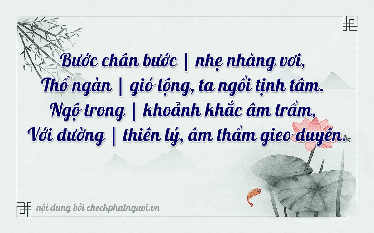 Bài thơ ý nghĩa cho <b>biển số 14Z1-57995</b> tại website checkphatnguoi.vn