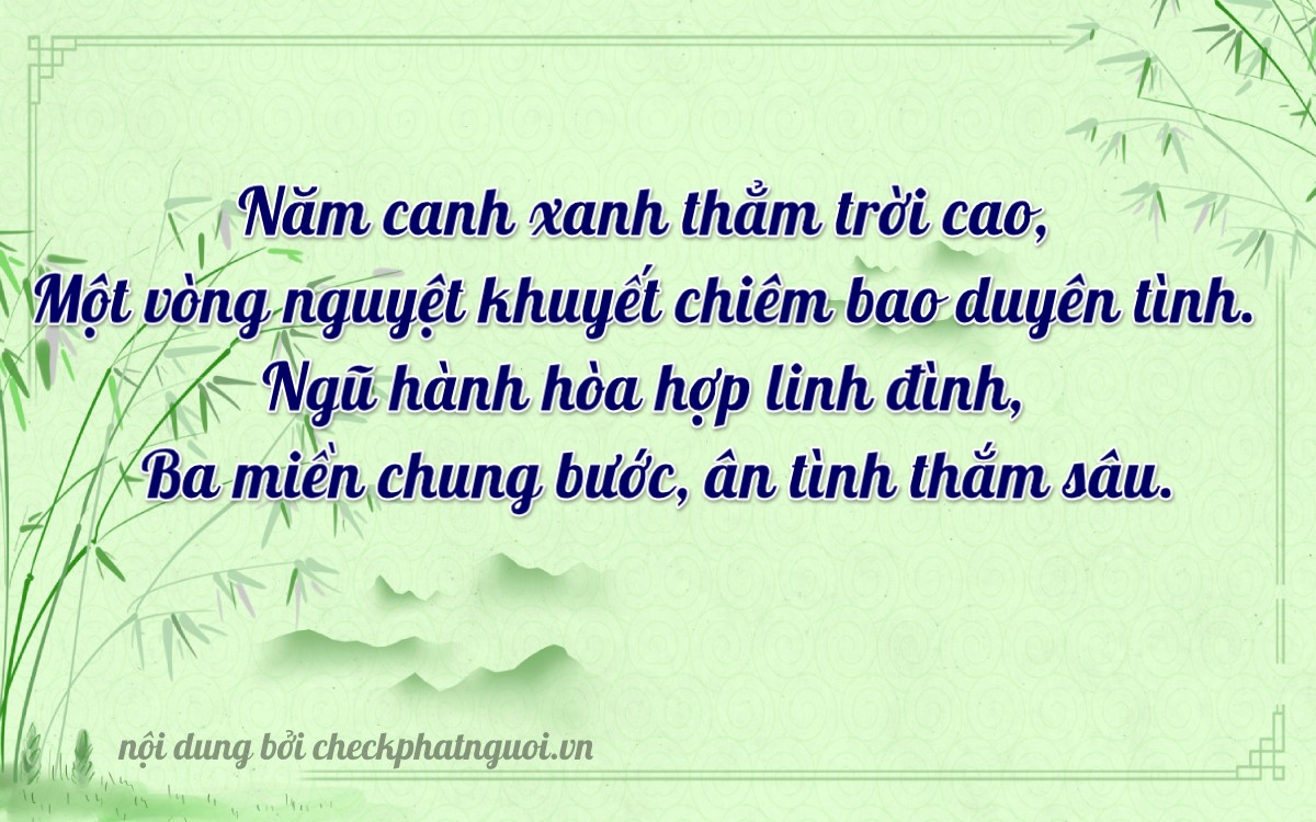 Bài thơ ý nghĩa cho <b>biển số 15132</b> tại website checkphatnguoi.vn