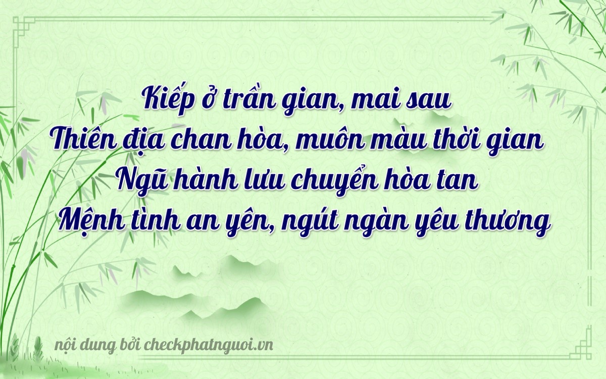 Bài thơ ý nghĩa cho <b>biển số 15A-18220</b> tại website checkphatnguoi.vn