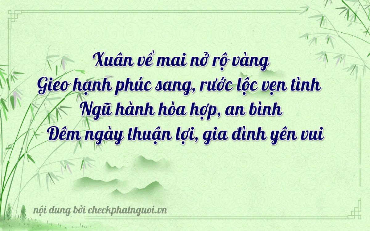 Bài thơ ý nghĩa cho <b>biển số 15A-47492</b> tại website checkphatnguoi.vn