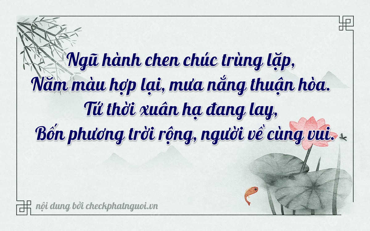 Bài thơ ý nghĩa cho <b>biển số 15A-54384</b> tại website checkphatnguoi.vn