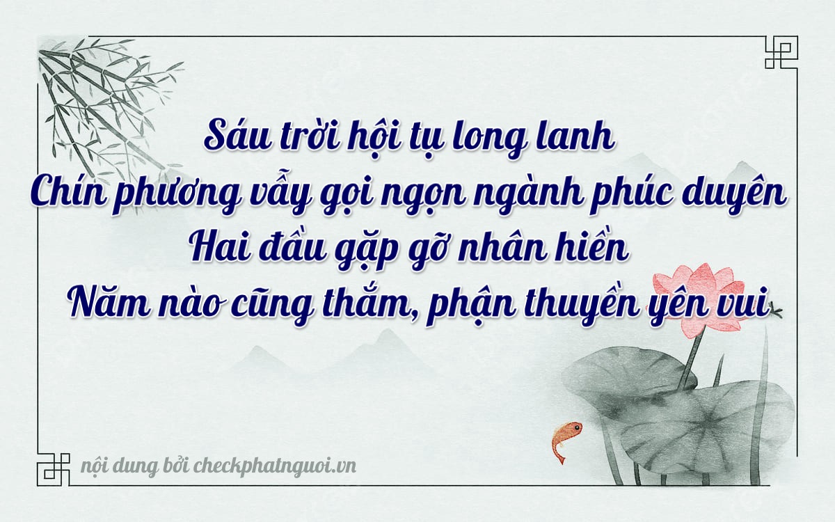 Bài thơ ý nghĩa cho <b>biển số 15A-59625</b> tại website checkphatnguoi.vn