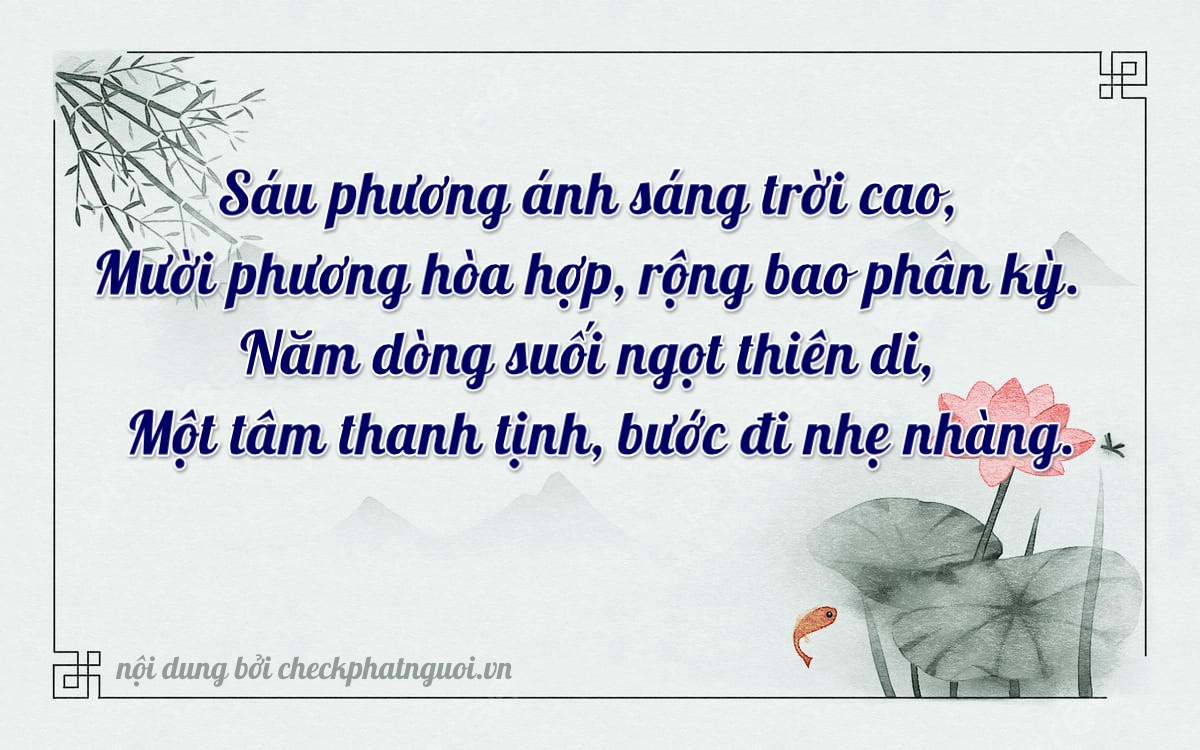 Bài thơ ý nghĩa cho <b>biển số 15A-61501</b> tại website checkphatnguoi.vn