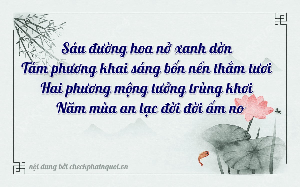 Bài thơ ý nghĩa cho <b>biển số 15A-86252</b> tại website checkphatnguoi.vn