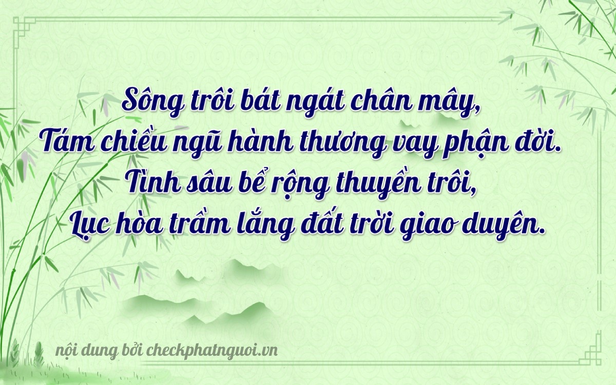 Bài thơ ý nghĩa cho <b>biển số 15A-89863</b> tại website checkphatnguoi.vn