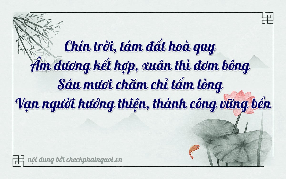 Bài thơ ý nghĩa cho <b>biển số 15A-96898</b> tại website checkphatnguoi.vn