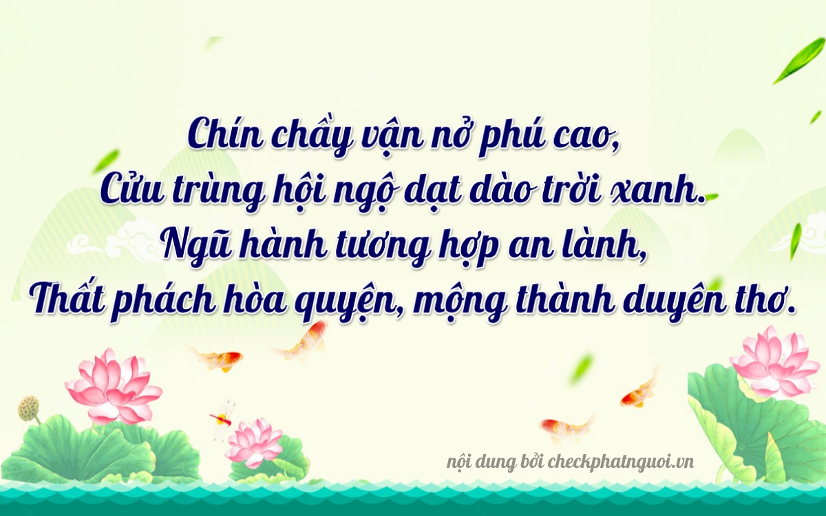 Bài thơ ý nghĩa cho <b>biển số 15A-99574</b> tại website checkphatnguoi.vn