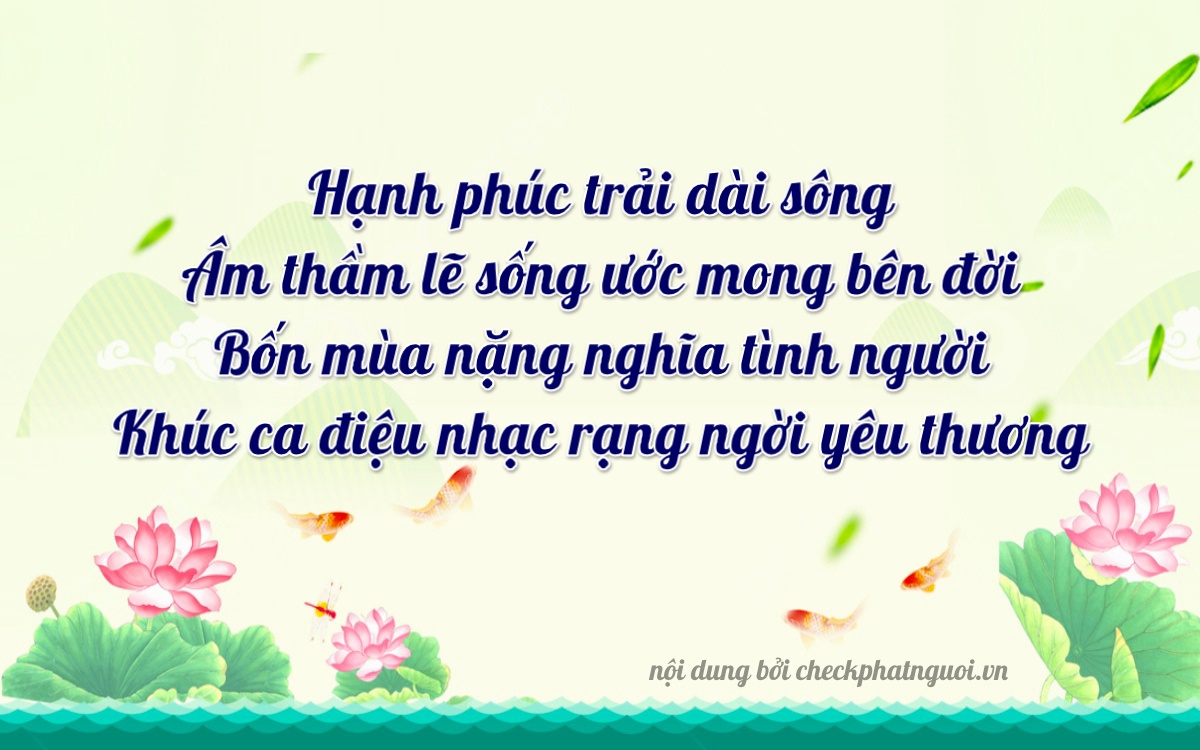 Bài thơ ý nghĩa cho <b>biển số 15AA-86624</b> tại website checkphatnguoi.vn