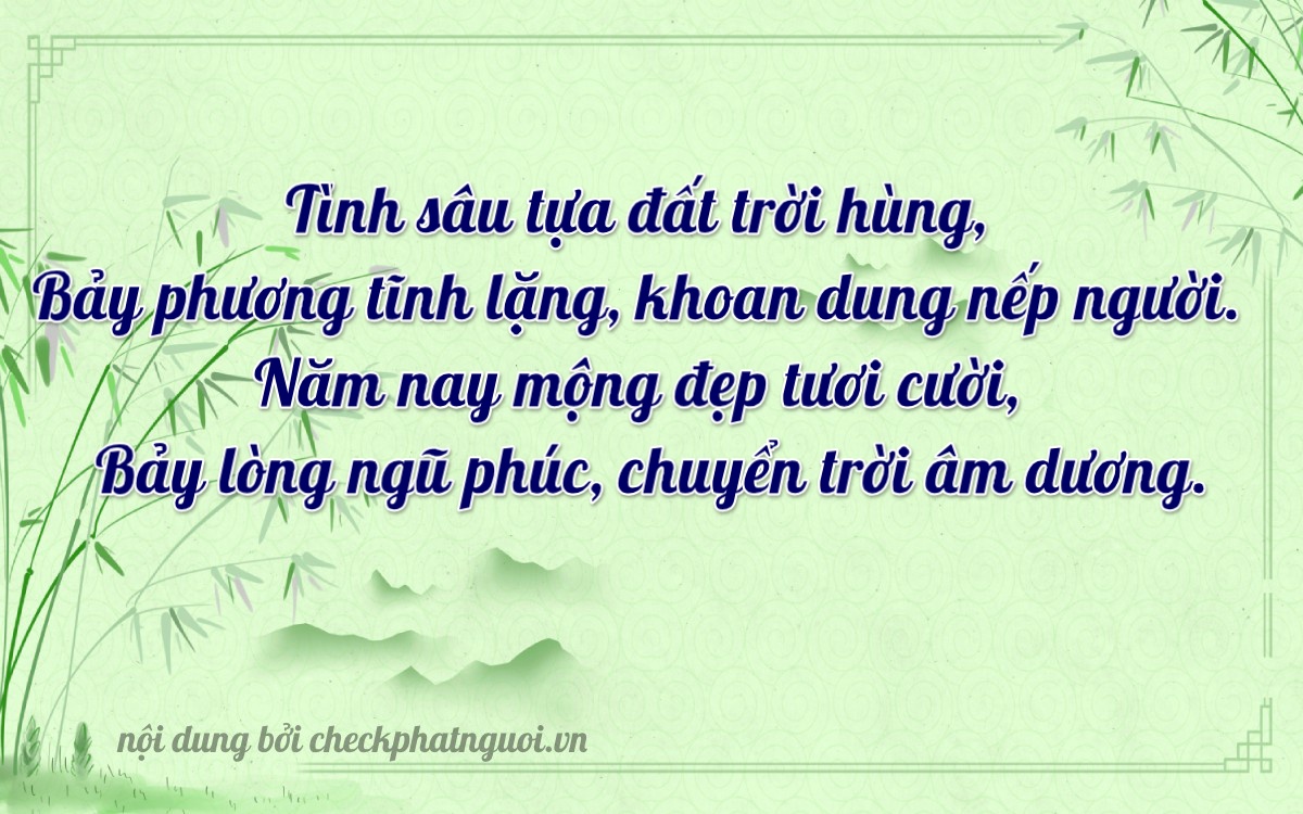 Bài thơ ý nghĩa cho <b>biển số 15AB-10577</b> tại website checkphatnguoi.vn