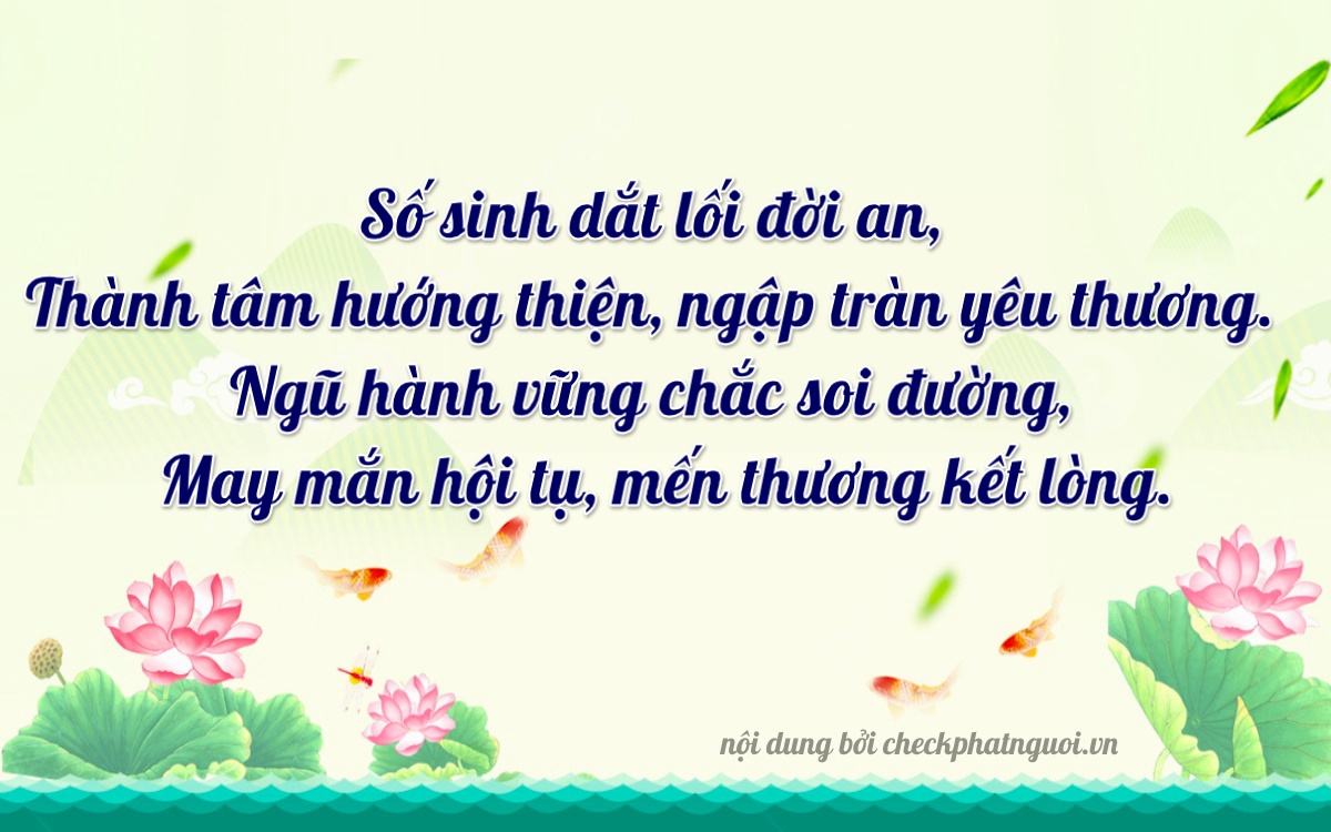 Bài thơ ý nghĩa cho <b>biển số 15AS-01869</b> tại website checkphatnguoi.vn