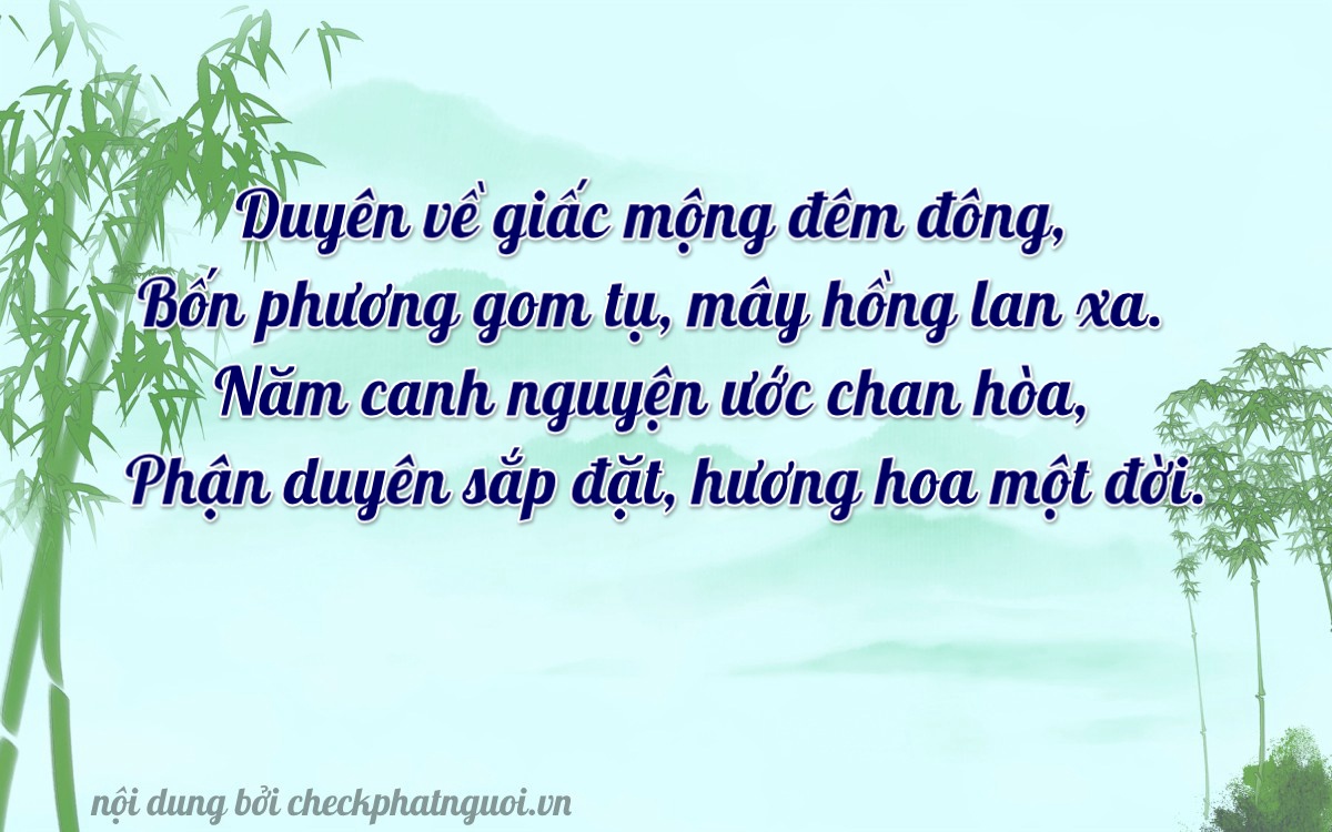Bài thơ ý nghĩa cho <b>biển số 15B3-47550</b> tại website checkphatnguoi.vn