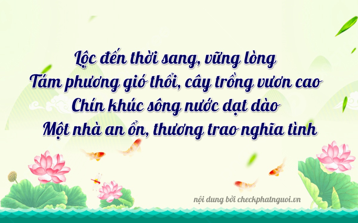 Bài thơ ý nghĩa cho <b>biển số 15B3-68931</b> tại website checkphatnguoi.vn