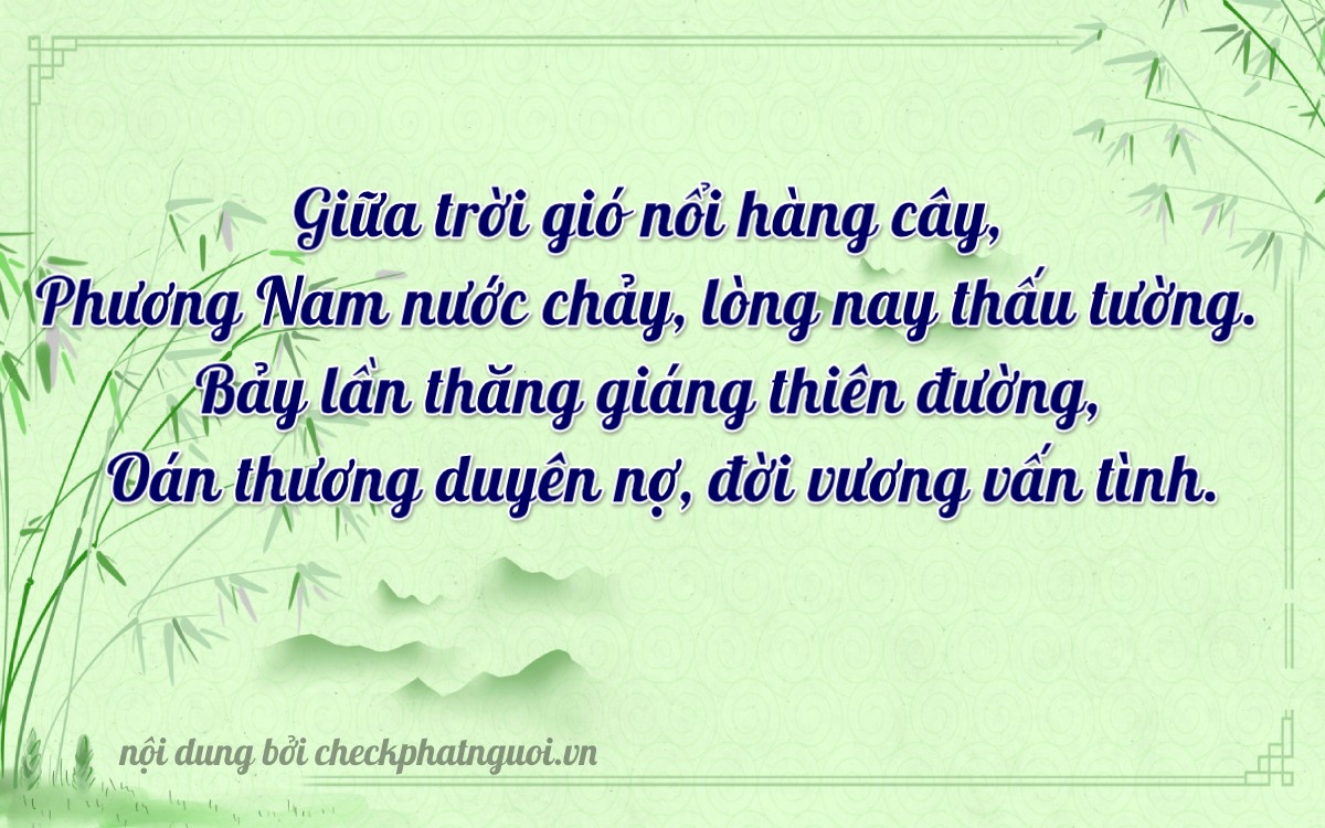 Bài thơ ý nghĩa cho <b>biển số 15B3-73770</b> tại website checkphatnguoi.vn