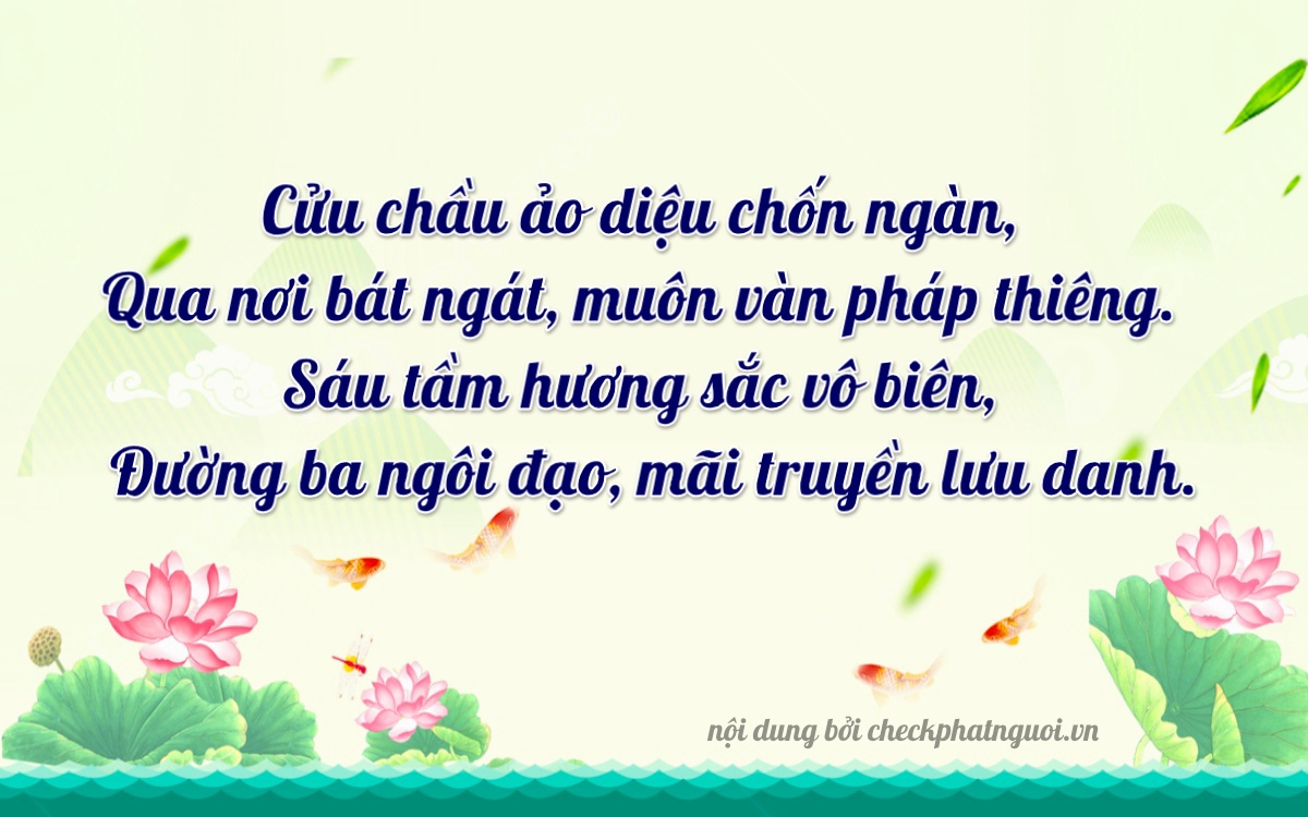 Bài thơ ý nghĩa cho <b>biển số 15B4-09892</b> tại website checkphatnguoi.vn