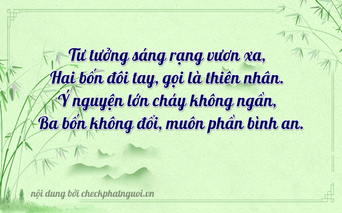 Bài thơ ý nghĩa cho <b>biển số 15C-02834</b> tại website checkphatnguoi.vn