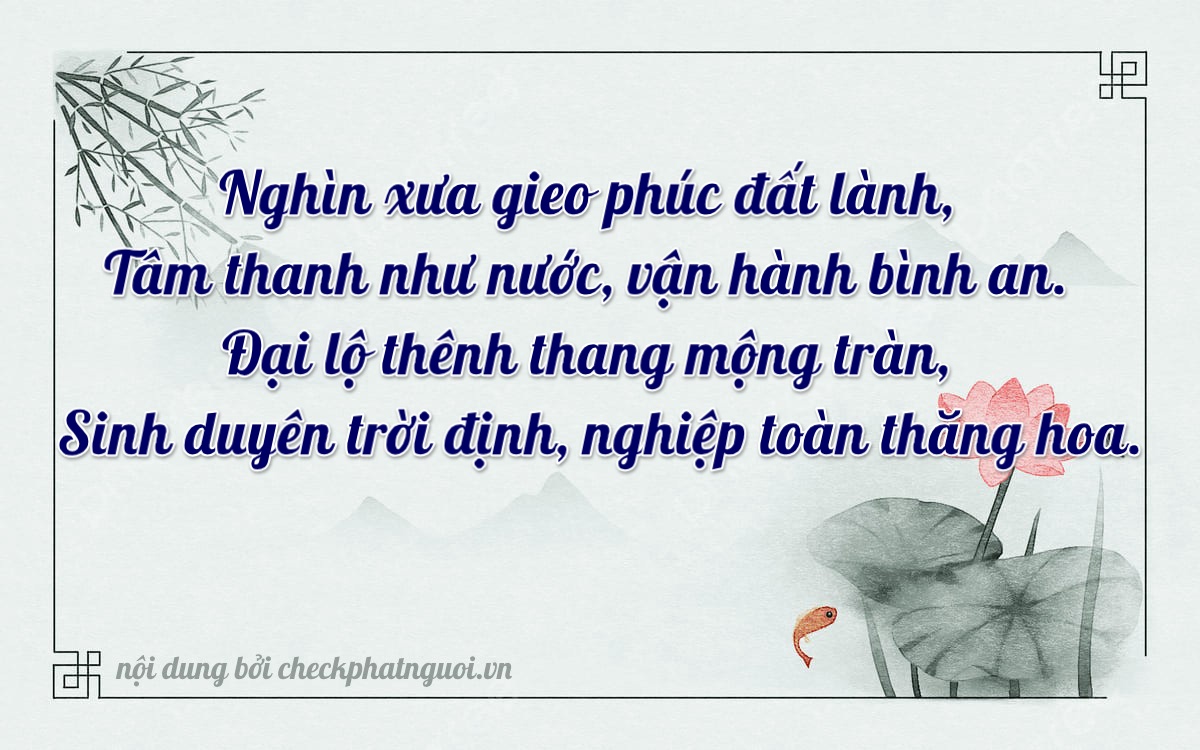 Bài thơ ý nghĩa cho <b>biển số 15C-13861</b> tại website checkphatnguoi.vn