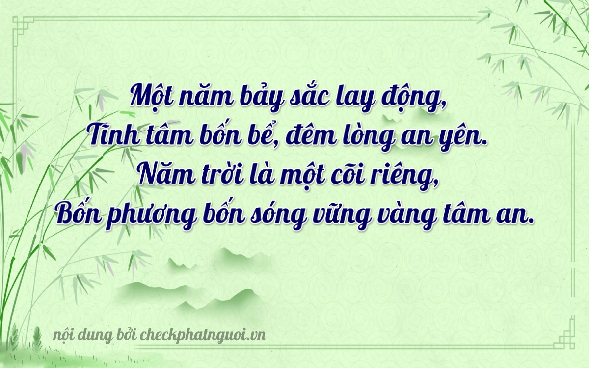 Bài thơ ý nghĩa cho <b>biển số 15C-17544</b> tại website checkphatnguoi.vn