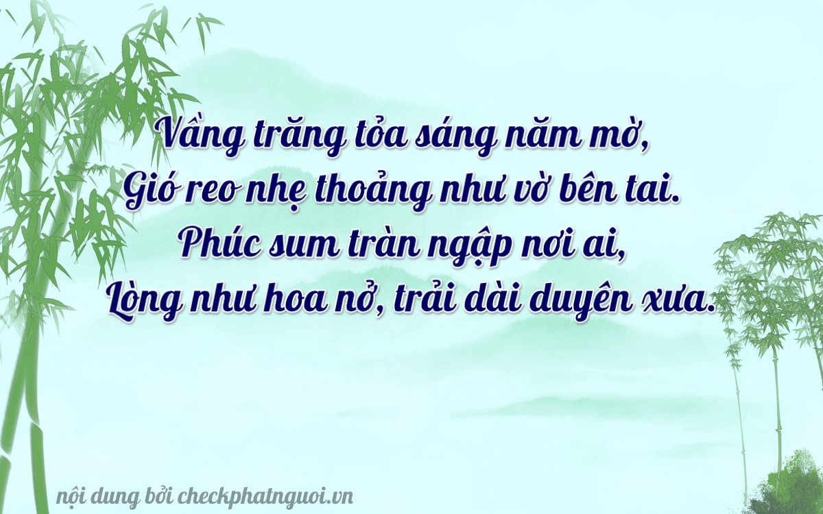 Bài thơ ý nghĩa cho <b>biển số 15C-43157</b> tại website checkphatnguoi.vn