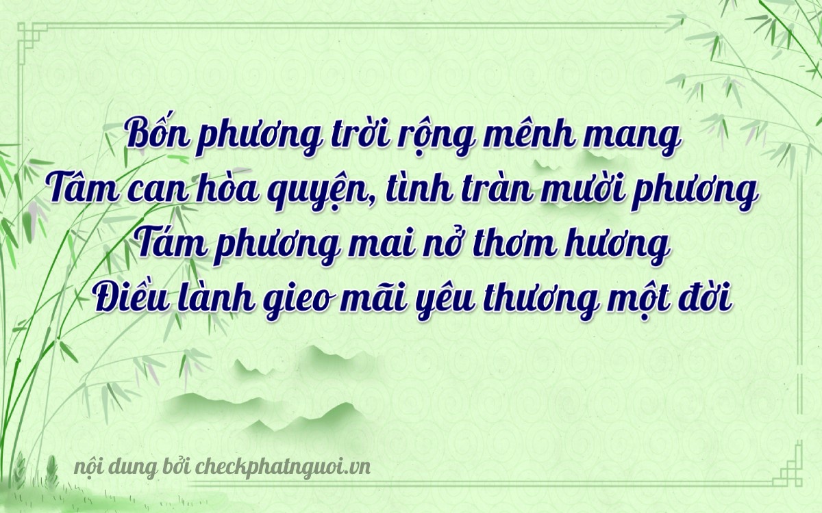 Bài thơ ý nghĩa cho <b>biển số 15C-43889</b> tại website checkphatnguoi.vn